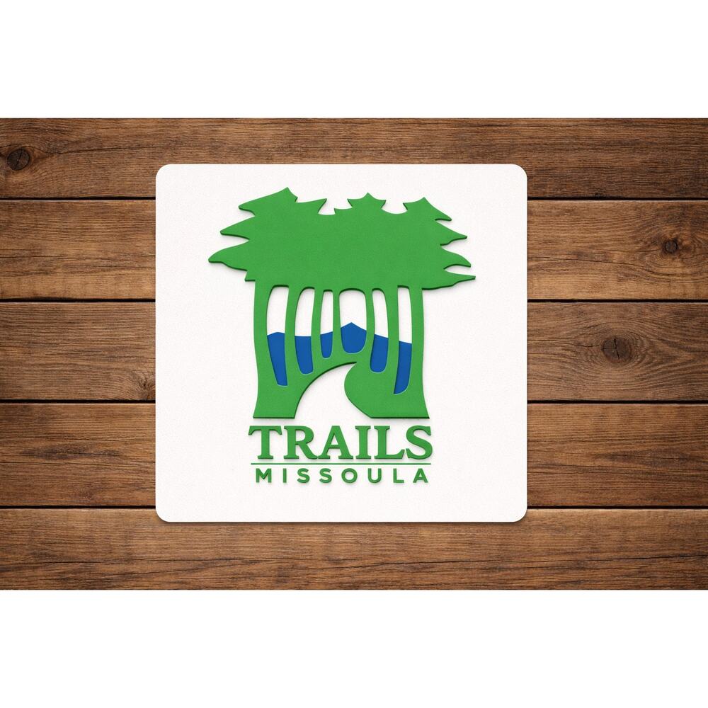 Missoula Montana Bike Trail Road Sign Cycling Biking Bike Outdoors